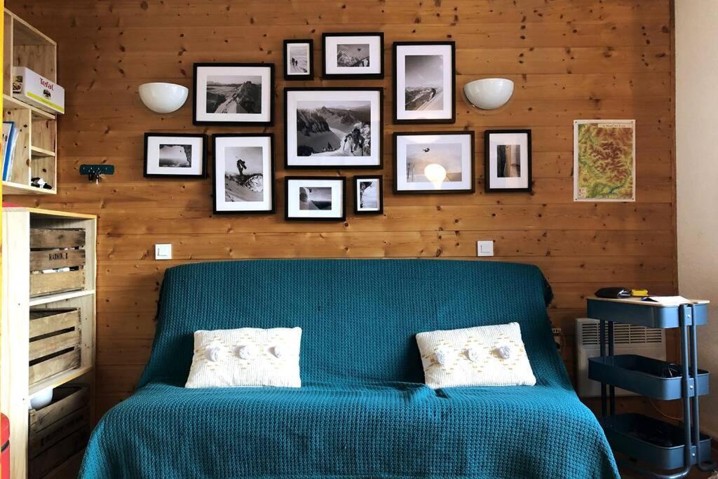Vue Magnifique Et Balcon Oriente Sud - T2 Pour 5 Personnes Les Deux Alpes Exterior photo